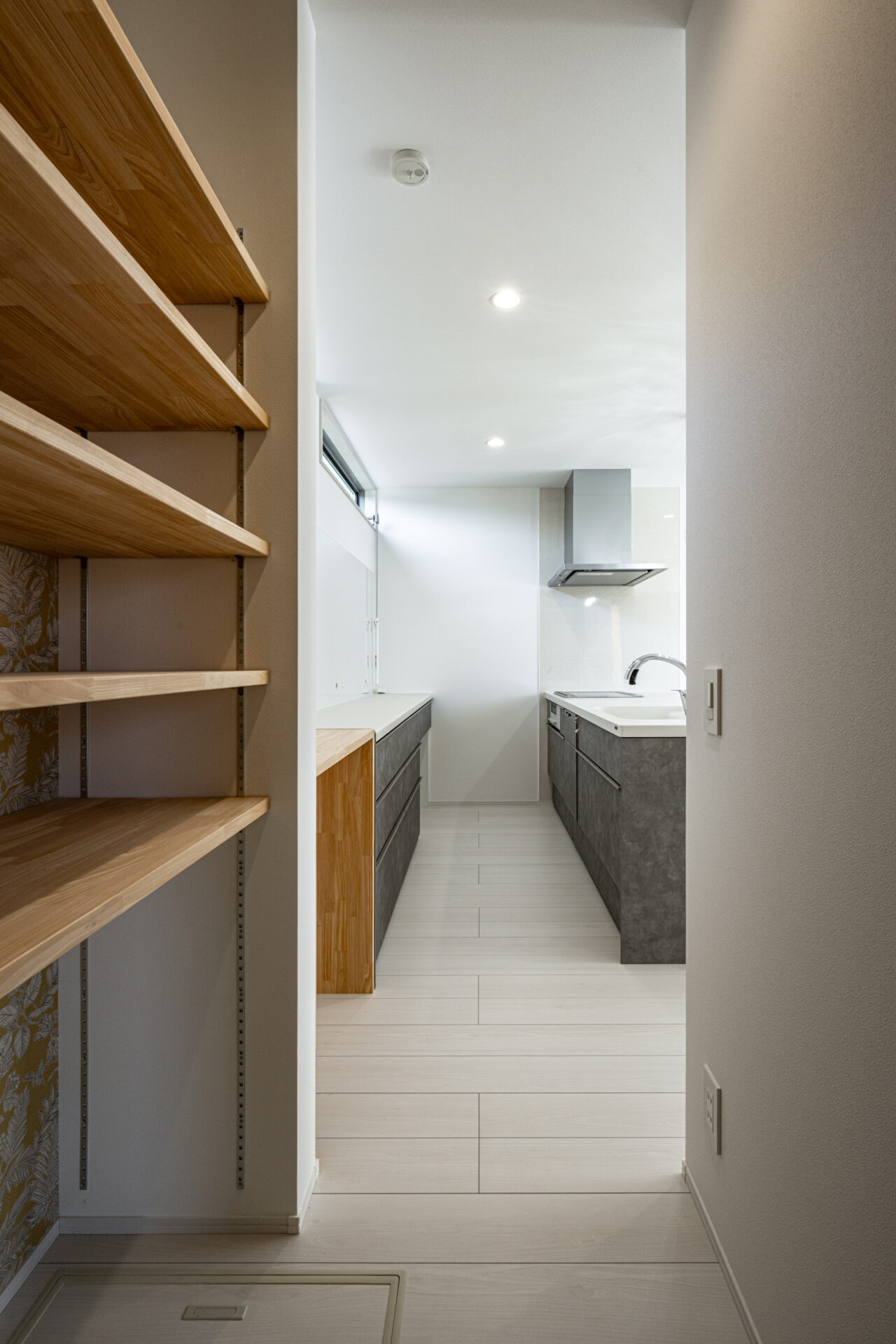 無駄のない間取りのロフト付き平屋