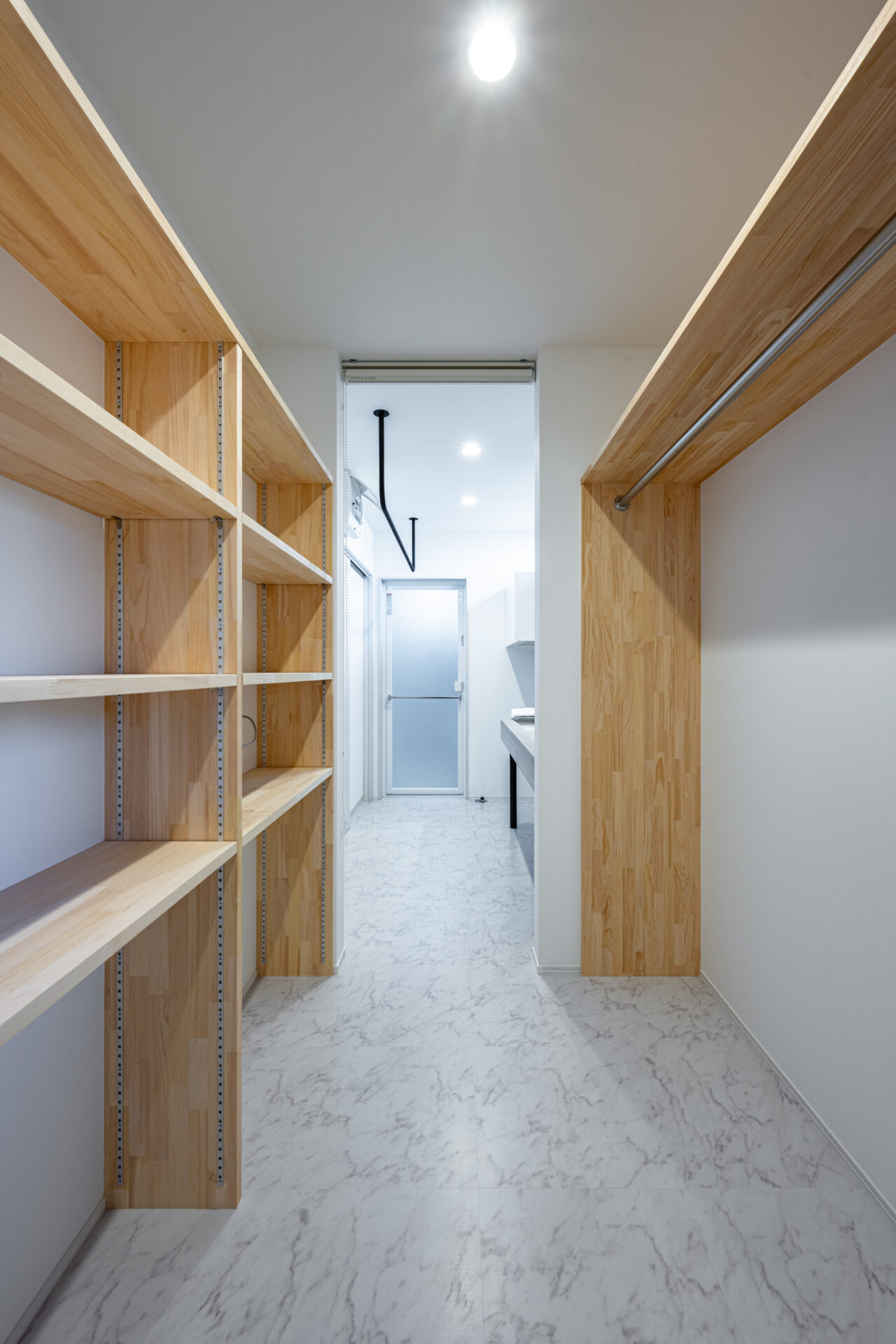 無駄のない間取りのロフト付き平屋