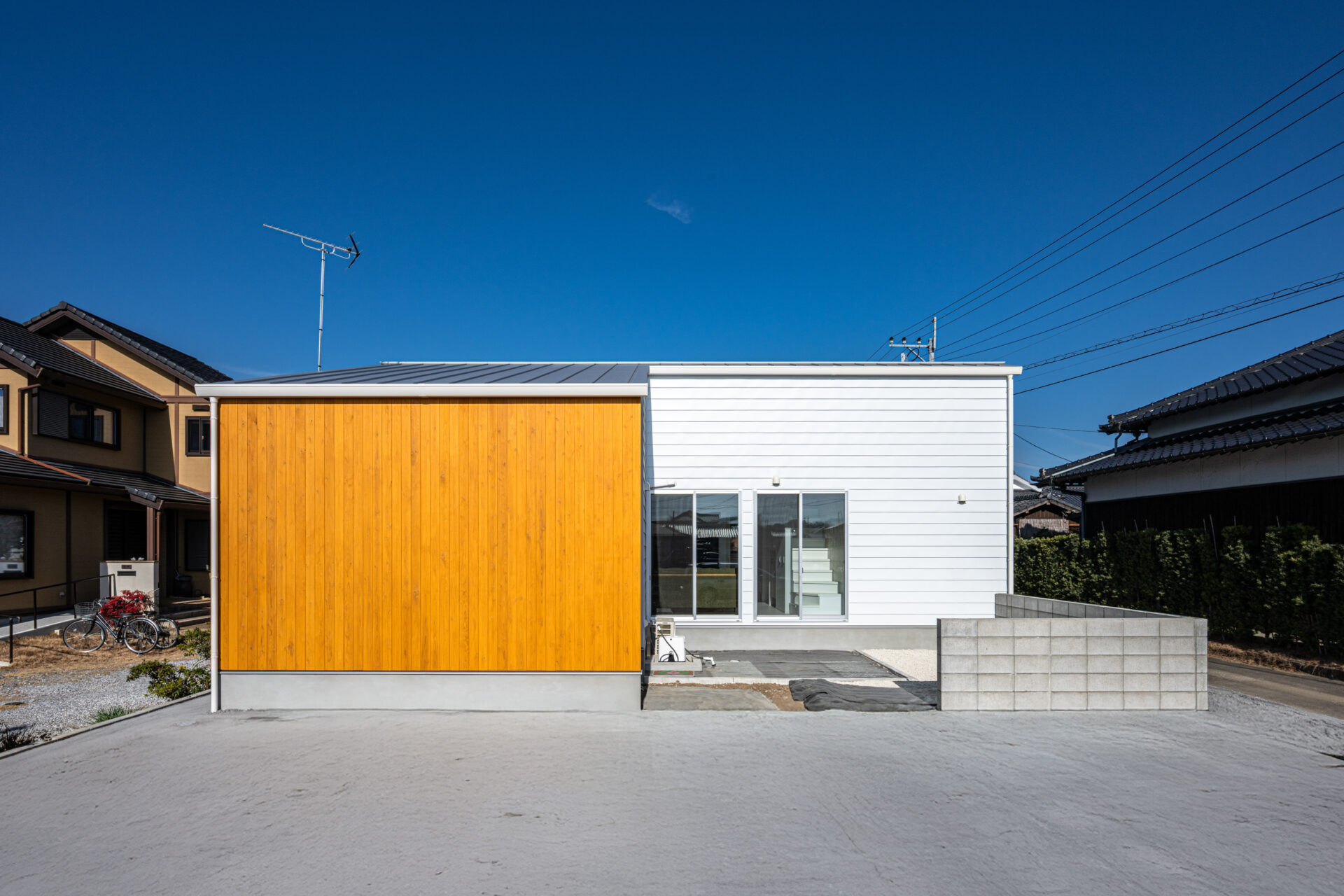 無駄のない間取りのロフト付き平屋